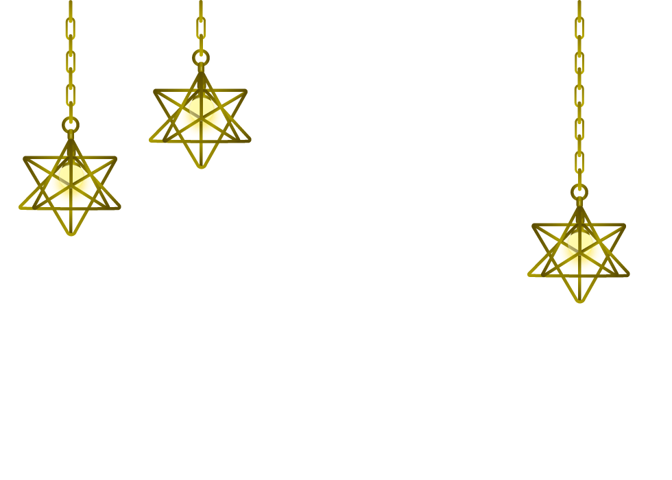 星のペンダントライト